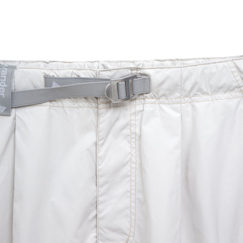 And Wander Oversize Cargo Short Pants Off White 620463 Degli Uberti