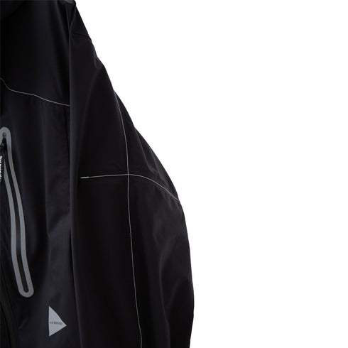 And Wander Pertex Shield Rain Jacket Black 5742211301 Degli Uberti