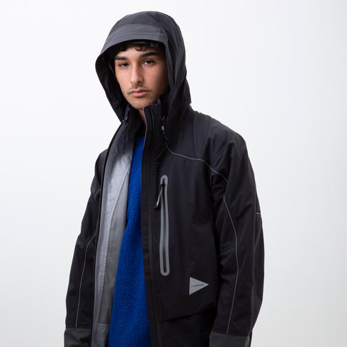 And Wander Pertex Shield Rain Jacket Black 5742211301 Degli Uberti