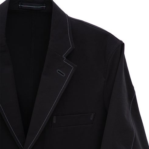 And Wander Plain Tailored Stretch Jacket Black 620433 Degli Uberti