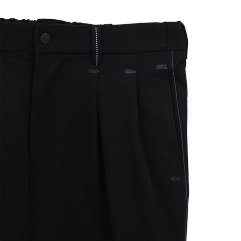 And Wander Plain Tapered Stretch Pants Black 620463 Degli Uberti