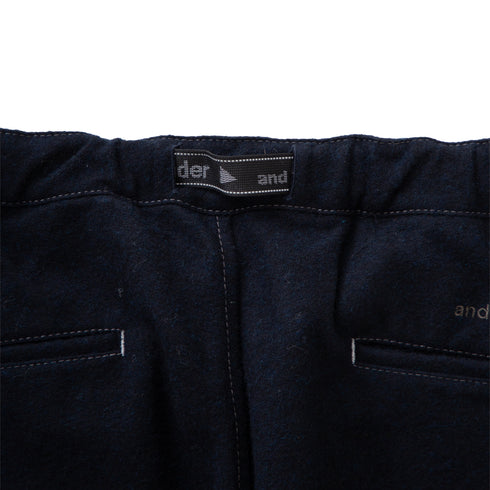 And Wander Wool Twill Tapered Pants Blue 57422823920 Degli Uberti