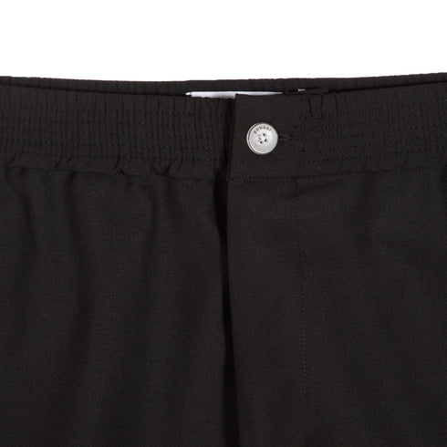 Bonsai Carrot Fit Pant, Elastic Waistband Black PT001-V1 Degli Uberti