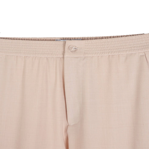 Bonsai Jogger Wool Pant Sand PT001-V2 Degli Uberti
