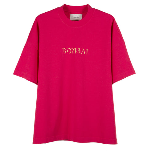 Bonsai Oversize Fit Tee Fuchsia PF22TS003003 Degli Uberti
