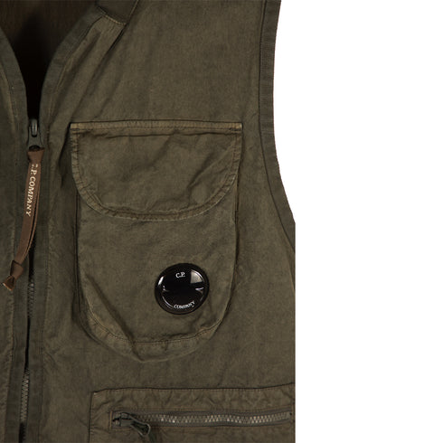 C.P. Company Ba-Tic Gilet Thyme 669 13CMOW255A Degli Uberti