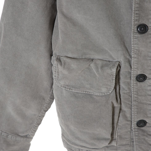 C.P. Company Corduroy Overshirt Titanium 939 13CMSH290A-006410O Degli Uberti