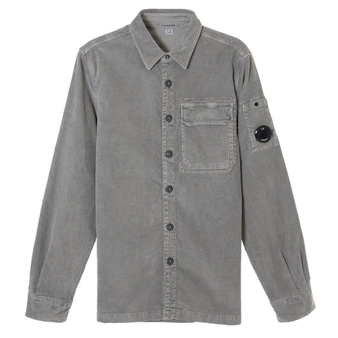 C.P. Company Corduroy Shirt Titanium 939 13CMSH289A-006410O Degli Uberti