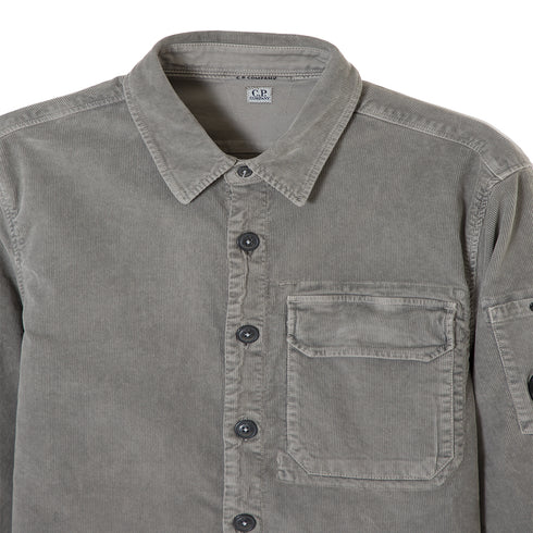 C.P. Company Corduroy Shirt Titanium 939 13CMSH289A-006410O Degli Uberti