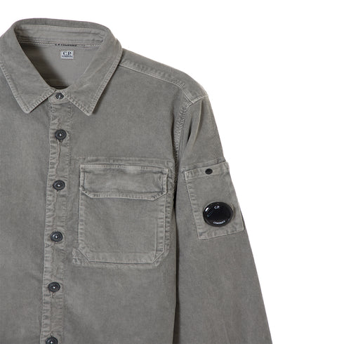 C.P. Company Corduroy Shirt Titanium 939 13CMSH289A-006410O Degli Uberti
