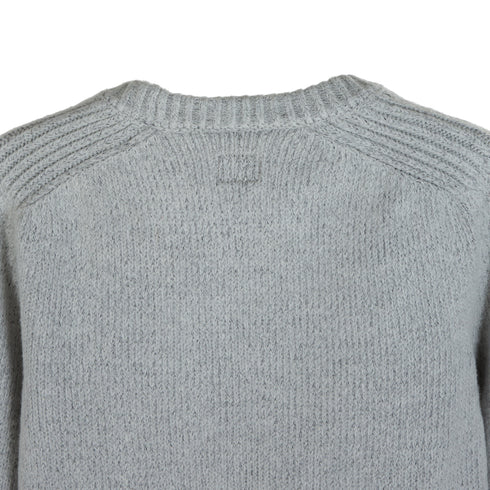 C.P. Company Cotton/Nylon Knit Sweater Grey Melange M93 13CMKN208A-006375A Degli Uberti