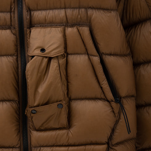 C.P. Company DD Shell Detachable Hood Down Jacket Cumin 318 13CMOW172A-006099A Degli Uberti