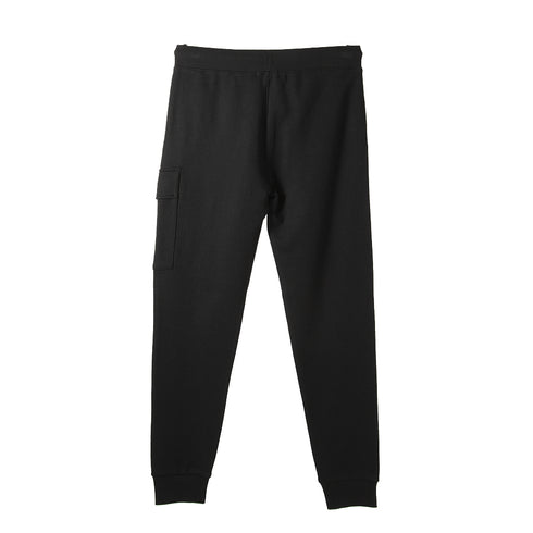 C.P. Company Diagonal Raised Fleece Sweatpants Black 999 12CMSP017A-005086W Degli Uberti