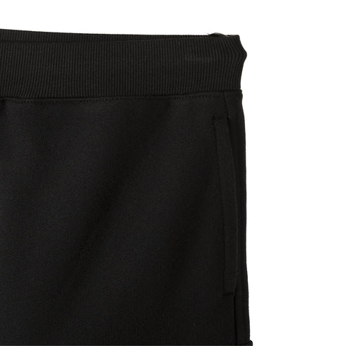 C.P. Company Diagonal Raised Fleece Sweatpants Black 999 12CMSP017A-005086W Degli Uberti