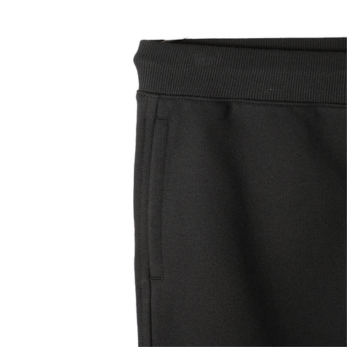 C.P. Company Diagonal Raised Fleece Sweatpants Black 999 12CMSP017A-005086W Degli Uberti