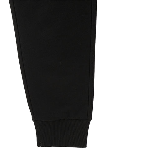 C.P. Company Diagonal Raised Fleece Sweatpants Black 999 12CMSP017A-005086W Degli Uberti