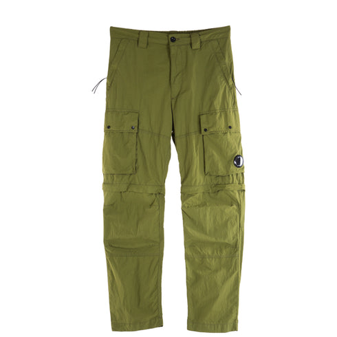 C.P. Company Flatt Nylon Cargo Pant Green Moss 698 12CMPA170A-005991G Degli Uberti