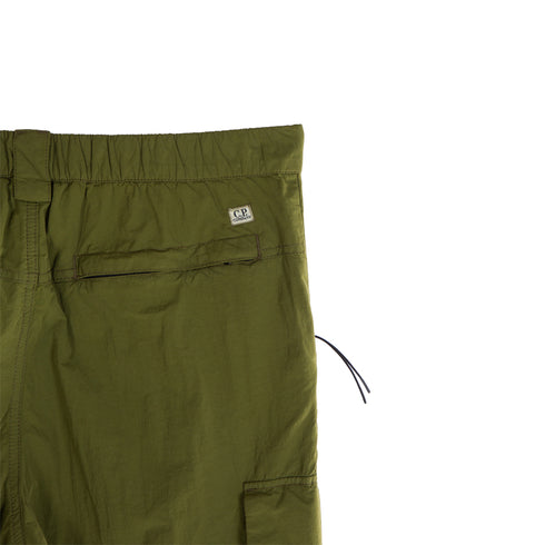 C.P. Company Flatt Nylon Cargo Pant Green Moss 698 12CMPA170A-005991G Degli Uberti