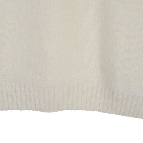 C.P. Company Fleece Knit Hoodie Gauze White 103 13CMKN198A-006170A Degli Uberti