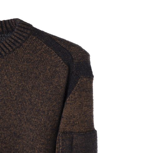 C.P. Company Fleece Knit Sweater Bronze Brown 344 13CMKN197A-006170A Degli Uberti