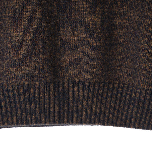 C.P. Company Fleece Knit Sweater Bronze Brown 344 13CMKN197A-006170A Degli Uberti