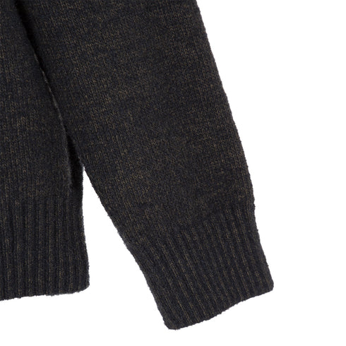 C.P. Company Fleece Knit Sweater Bronze Ivy Green 683 13CMKN197A-006170A Degli Uberti