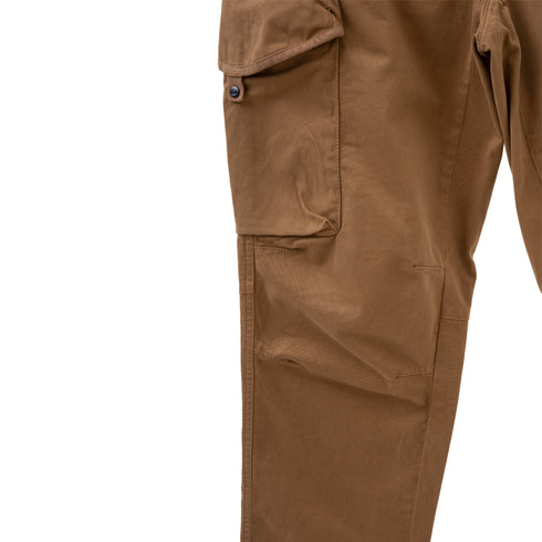 C.P. Company Stretch Sateen Pants Loose Fit Cumin 318 13CMPA123A-005529G Degli Uberti