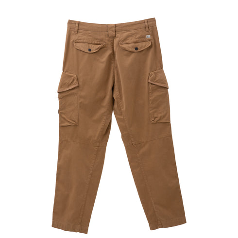 C.P. Company Stretch Sateen Pants Loose Fit Cumin 318 13CMPA123A-005529G Degli Uberti