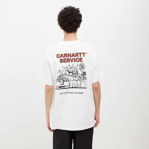 Carhartt WIP S/S Car Repair T-Shirt White I031756_02_XX Degli Uberti