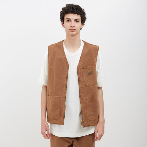 Carhartt WIP Arbor Vest Tamarind Faded I030438_1CN_FH Degli Uberti