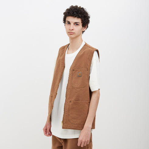 Carhartt WIP Arbor Vest Tamarind Faded I030438_1CN_FH Degli Uberti
