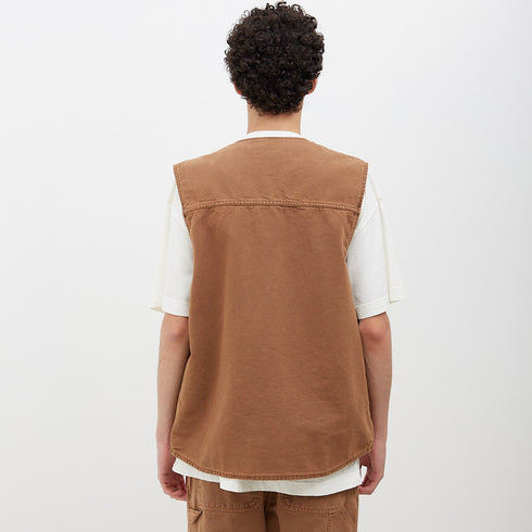 Carhartt WIP Arbor Vest Tamarind Faded I030438_1CN_FH Degli Uberti