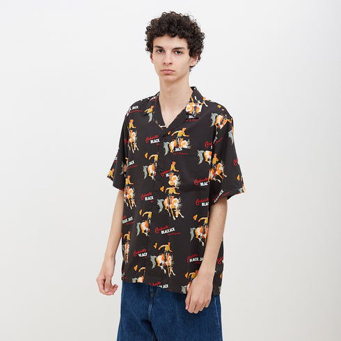 Carhartt WIP Black Jack Shirt Black I031659_1L0_XX Degli Uberti
