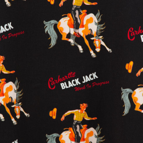 Carhartt WIP Black Jack Shirt Black I031659_1L0_XX Degli Uberti