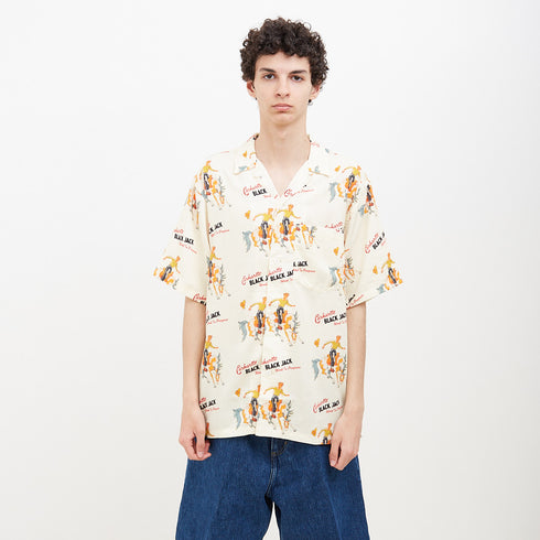 Carhartt WIP Black Jack Shirt Wax I031659_1L1_XX Degli Uberti