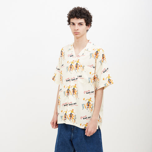 Carhartt WIP Black Jack Shirt Wax I031659_1L1_XX Degli Uberti