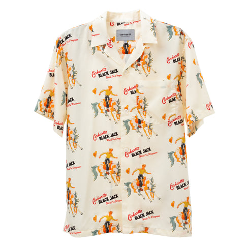 Carhartt WIP Black Jack Shirt Wax I031659_1L1_XX Degli Uberti