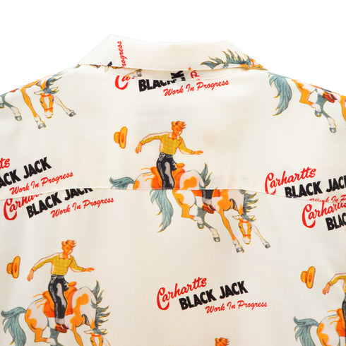 Carhartt WIP Black Jack Shirt Wax I031659_1L1_XX Degli Uberti