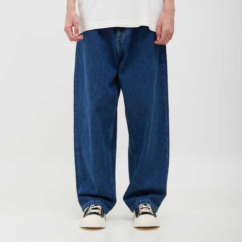 Carhartt WIP Brandon Pant Blue Stone Washed I031246_01_06 Degli Uberti