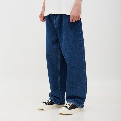 Carhartt WIP Brandon Pant Blue Stone Washed I031246_01_06 Degli Uberti