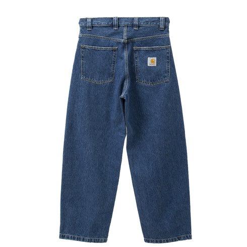 Carhartt WIP Brandon Pant Blue Stone Washed I031246_01_06 Degli Uberti