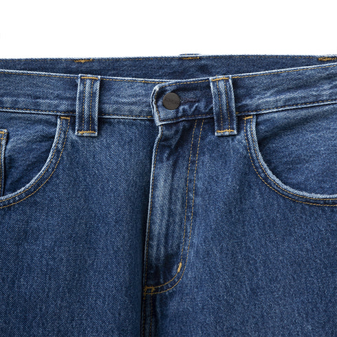 Carhartt WIP Brandon Pant Blue Stone Washed I031246_01_06 Degli Uberti