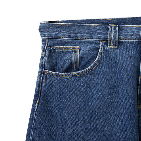 Carhartt WIP Brandon Pant Blue Stone Washed I031246_01_06 Degli Uberti