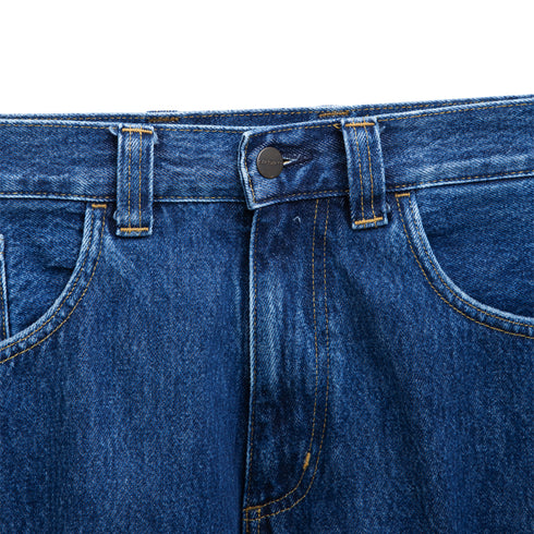 Carhartt WIP Brandon Short Blue Stone Washed I031921_01_06 Degli Uberti