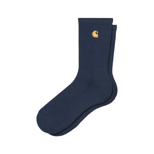 Carhartt WIP Chase Socks Dark Navy/Gold I029421_00H_XX Degli Uberti