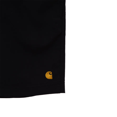 Carhartt WIP Chase Swim Trunk Black/Gold I026235_00F_XX