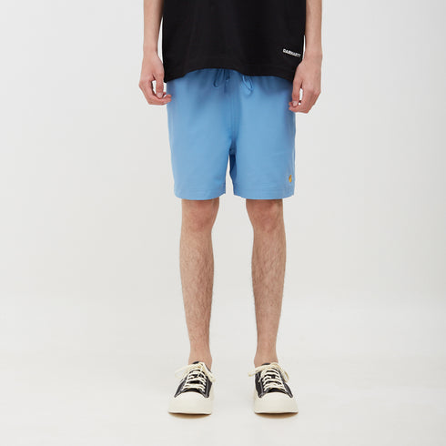 Carhartt WIP Chase Swim Trunk Piscine/Gold I026235_1GT_XX Degli Uberti
