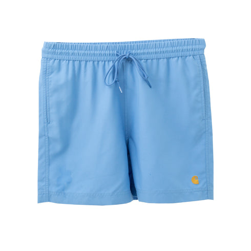 Carhartt WIP Chase Swim Trunk Piscine/Gold I026235_1GT_XX Degli Uberti