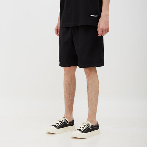 Carhartt WIP Clover Short Black Stone Washed I025931_89_06 Degli Uberti