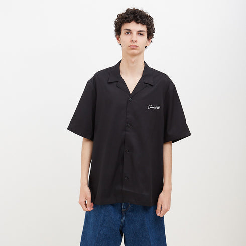 Carhartt WIP Delray Shirt Black/Wax I031465 Degli Uberti